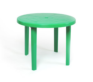 Стол пластиковый, зеленый
